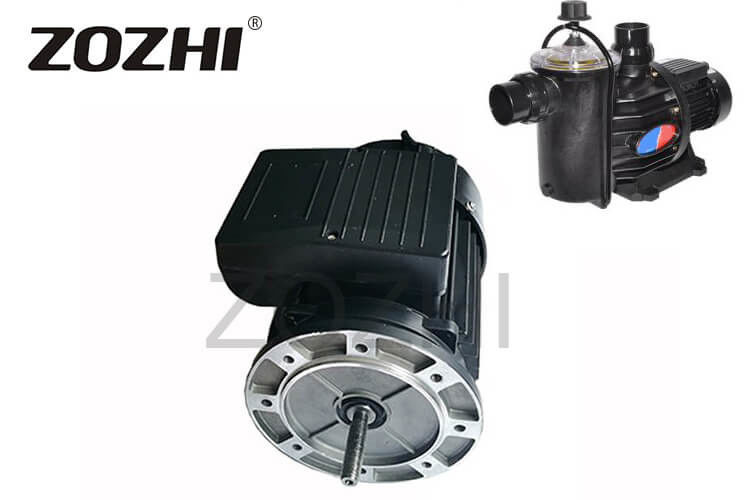Yuzme Spa Havuz Motorlari Icin 230v 50hz Tek Fazli Elektrik Motor 0 75kw