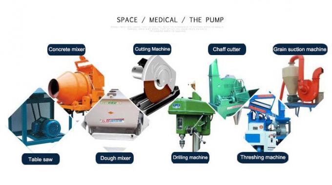 Tek Fazlı 2.2KW 3HP Elektrikli AC Motoru 380V 50HZ 2300 RPM Patlama Karşıtı Kapalı Al&uuml;minyum Kontu 110V Pompa Motoru 5KW 4