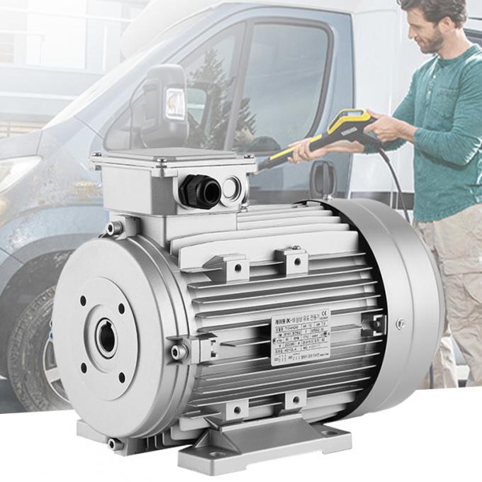 Ticari Temizlik Makineleri i&ccedil;in 7KW AR Interpump'lu &Ccedil;&uuml;r&uuml;k &Ccedil;aplı Motor 7