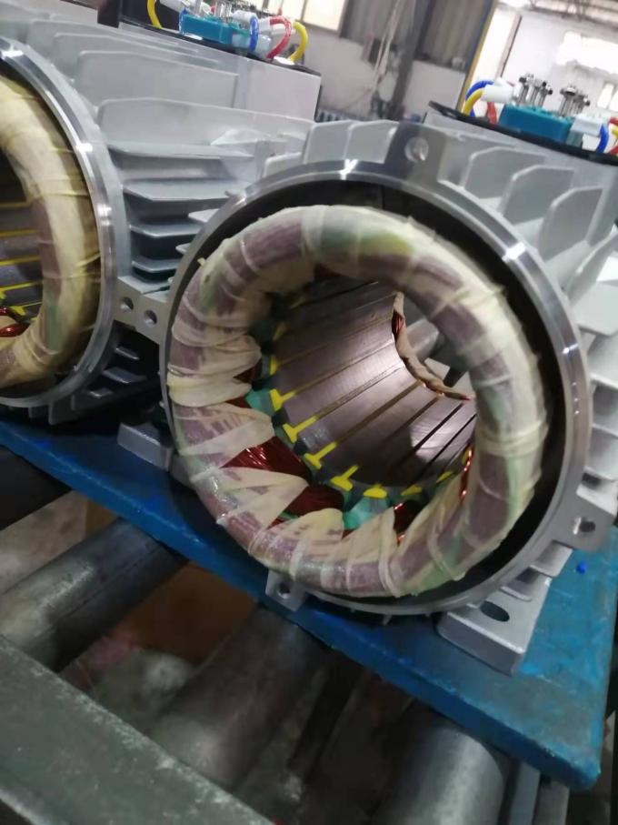 Tek Fazlı 2.2KW 3HP Elektrikli AC Motoru 380V 50HZ 2300 RPM Patlama Karşıtı Kapalı Al&uuml;minyum Kontu 110V Pompa Motoru 5KW 7