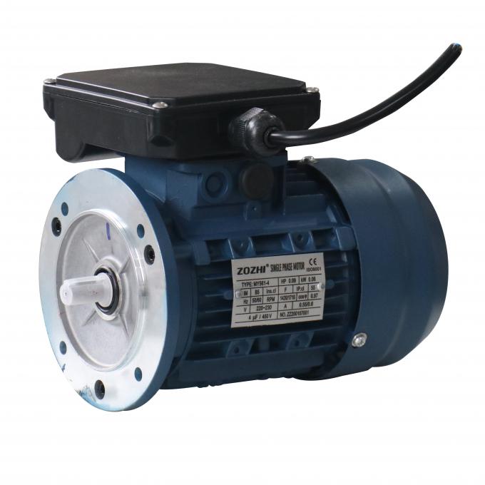 Su geçirmez 220V AC Voltaj Asynchron Motor 60Hz B35 Ticari Kahve Makinesi için Flange Boyutu 0.09HP / 0.06KW 5