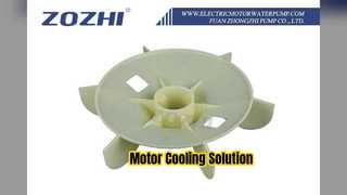 Beyaz Plastik Fan Pervanesi 24x151mm 7 Kanatlı