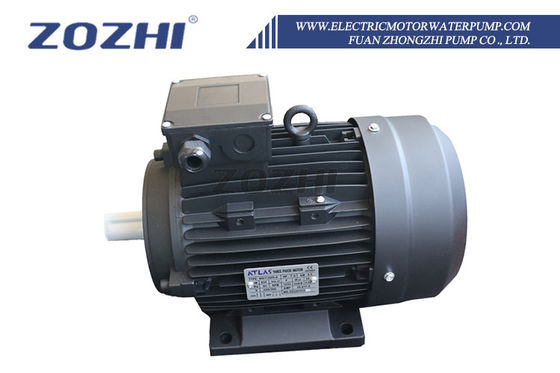 ZOZHI Yüksek verimli küçük üç fazlı indüksiyon motoru elektrikli matkap için su geçirmez 0.55KW 110/220V 1400RPM