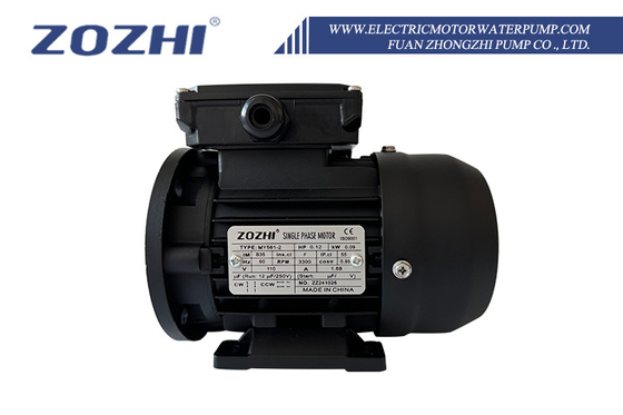 Tek fazlı kondansatörle çalışan indüksiyon motorları tarım alanlarında 0.09kw 0.12hp