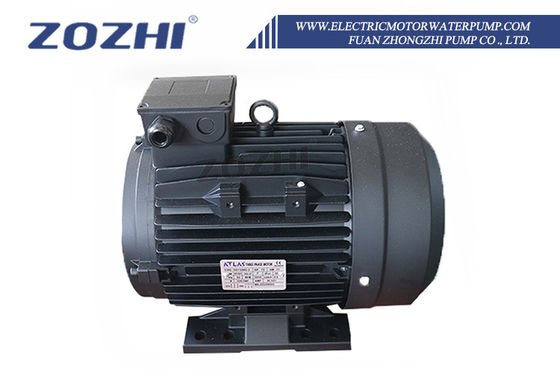 2.2KW 3HP Çürük Çubuklu AC Motor Üç Fazlı 380V 50HZ 1500 RPM Su geçirmez Ayak Montaj Elektrikli Sürücü HS100L1-4