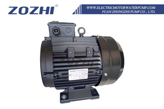 ZOZHI Yüksek Güçlü Üç Fazlı 3KW Su geçirmez Asinkron 3HP 220V AC Alüminyum Konut Flange Montajı IE2 Verimlilik Motoru