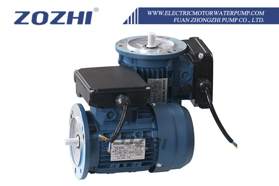 Ticari 0.09kw 1500rpm Kondansatörlü Asenkron İndüksiyon Motor B5 Su Geçirmez 220V AC Gerilim 60Hz Tek Fazlı Kahve
