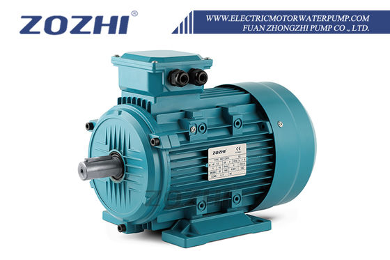 Yüksek Verimli 5.5HP 4KW Üç Fazlı Asenkron AC İndüksiyon Motor 380V Nominal Hız Su Geçirmez Kapalı Alüminyum Gövde